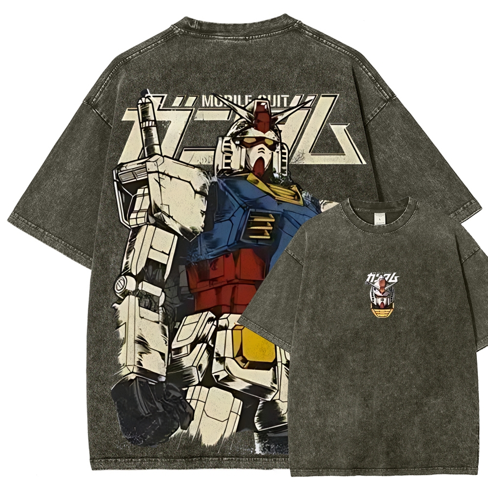 RX-78-2 Gundam | Unisex Fit Washed T-Shirt 2512000809