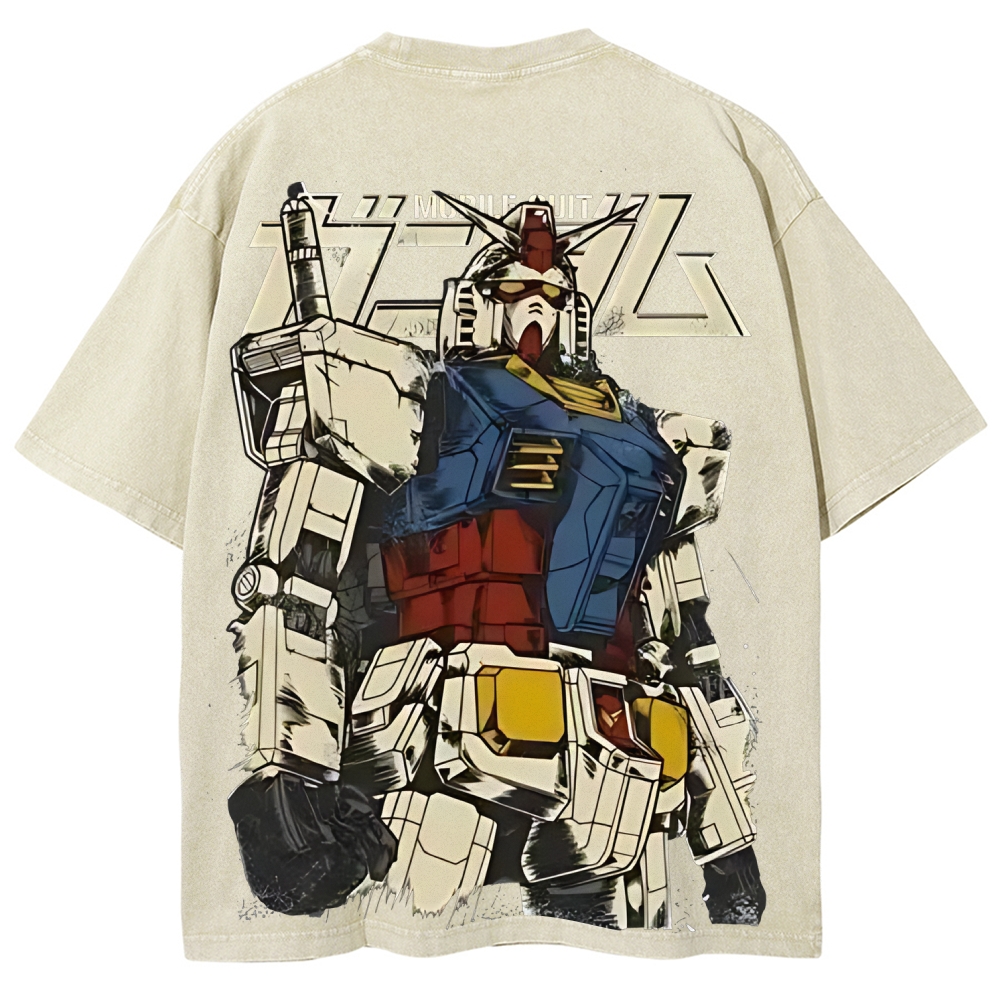 RX-78-2 Gundam | Unisex Fit Washed T-Shirt 2512000809
