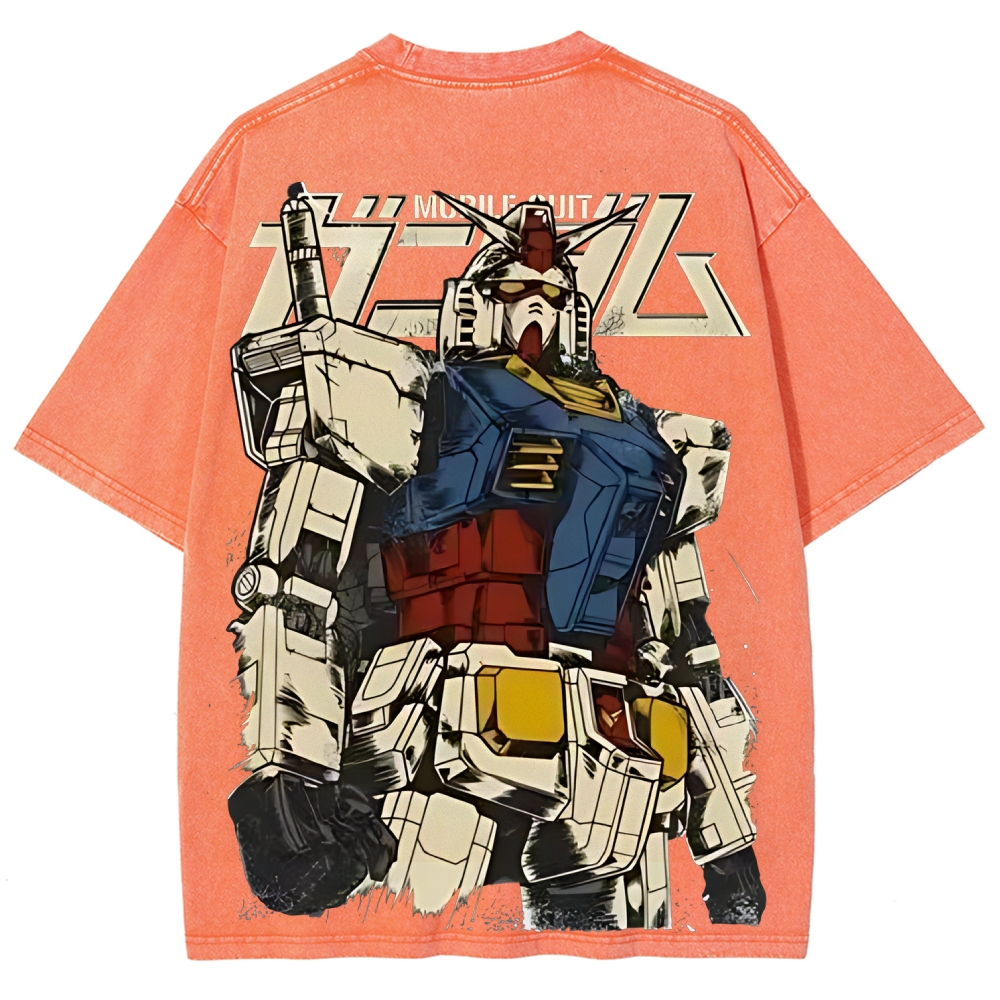 RX-78-2 Gundam | Unisex Fit Washed T-Shirt 2512000809
