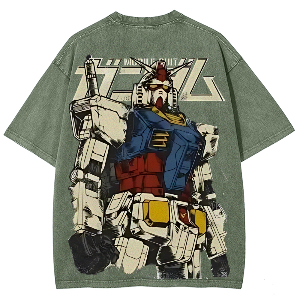 RX-78-2 Gundam | Unisex Fit Washed T-Shirt 2512000809