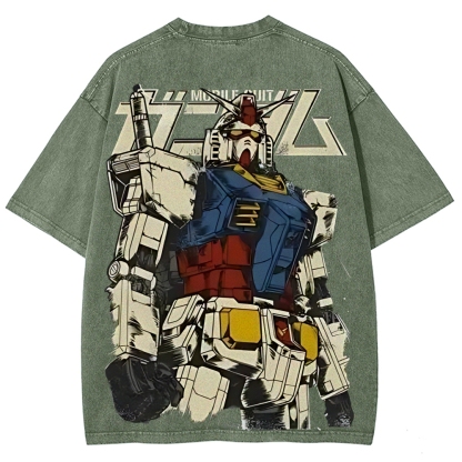 RX-78-2 Gundam | Unisex Fit Washed T-Shirt 2512000809