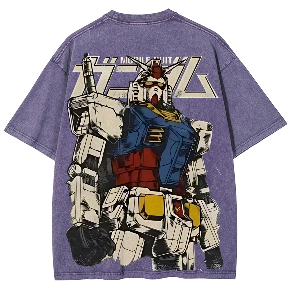 RX-78-2 Gundam | Unisex Fit Washed T-Shirt 2512000809