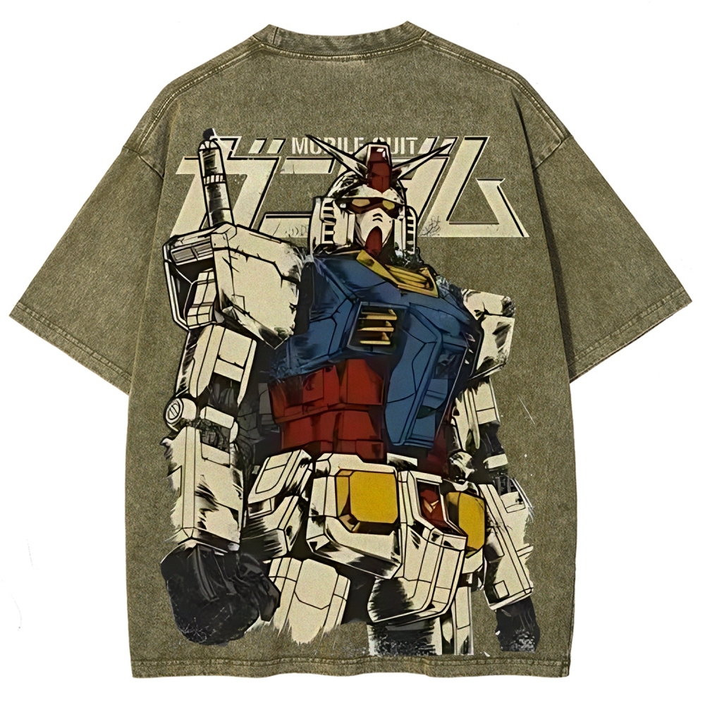 RX-78-2 Gundam | Unisex Fit Washed T-Shirt 2512000809