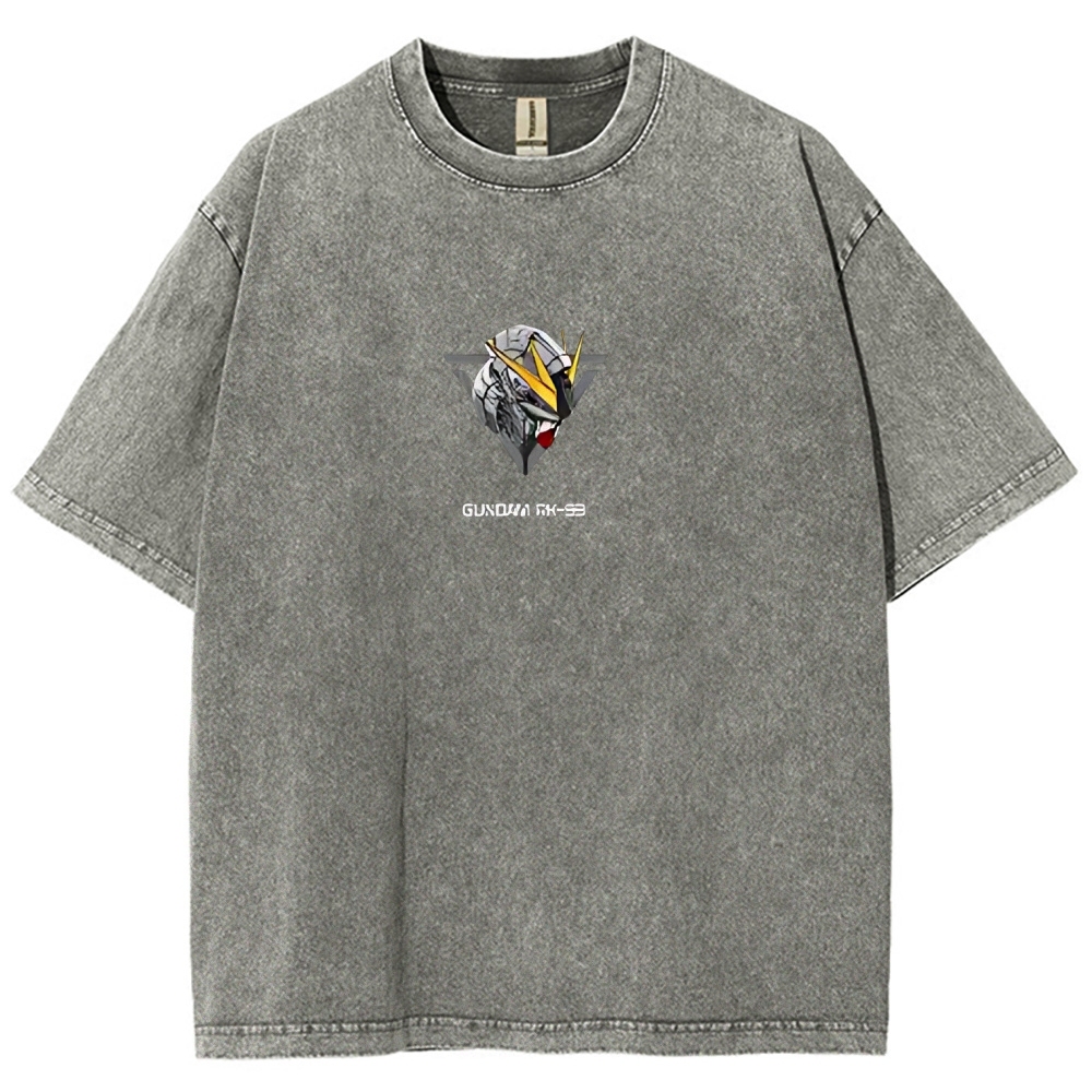 RX-93 V1 - Gundam | Unisex Fit Washed T-Shirt 2512000819