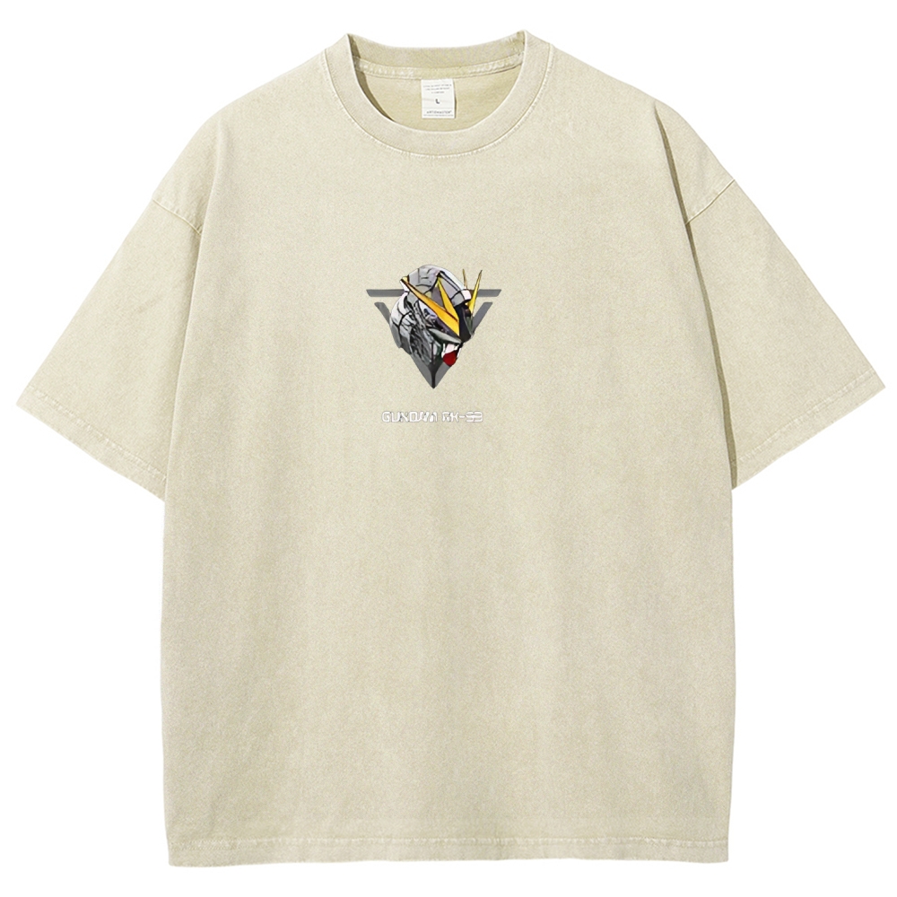 RX-93 V1 - Gundam | Unisex Fit Washed T-Shirt 2512000819