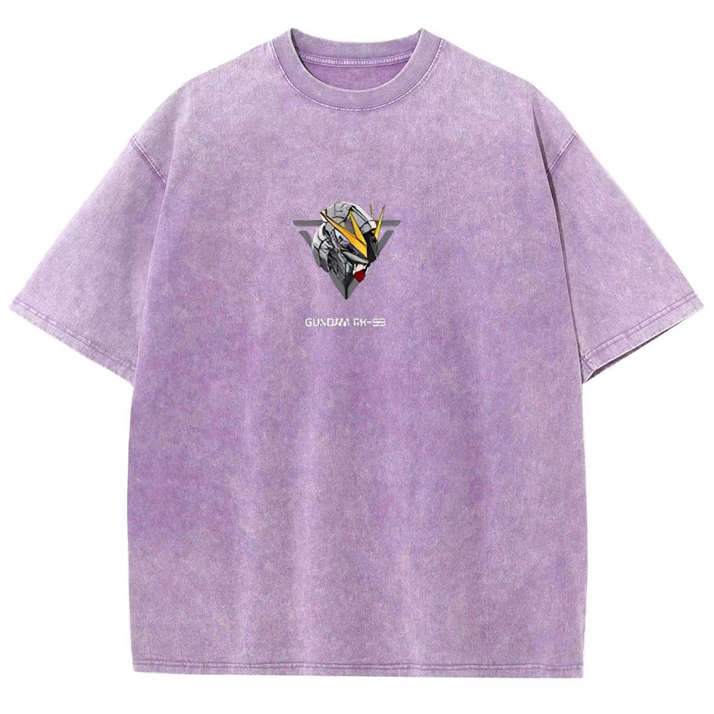RX-93 V1 - Gundam | Unisex Fit Washed T-Shirt 2512000819