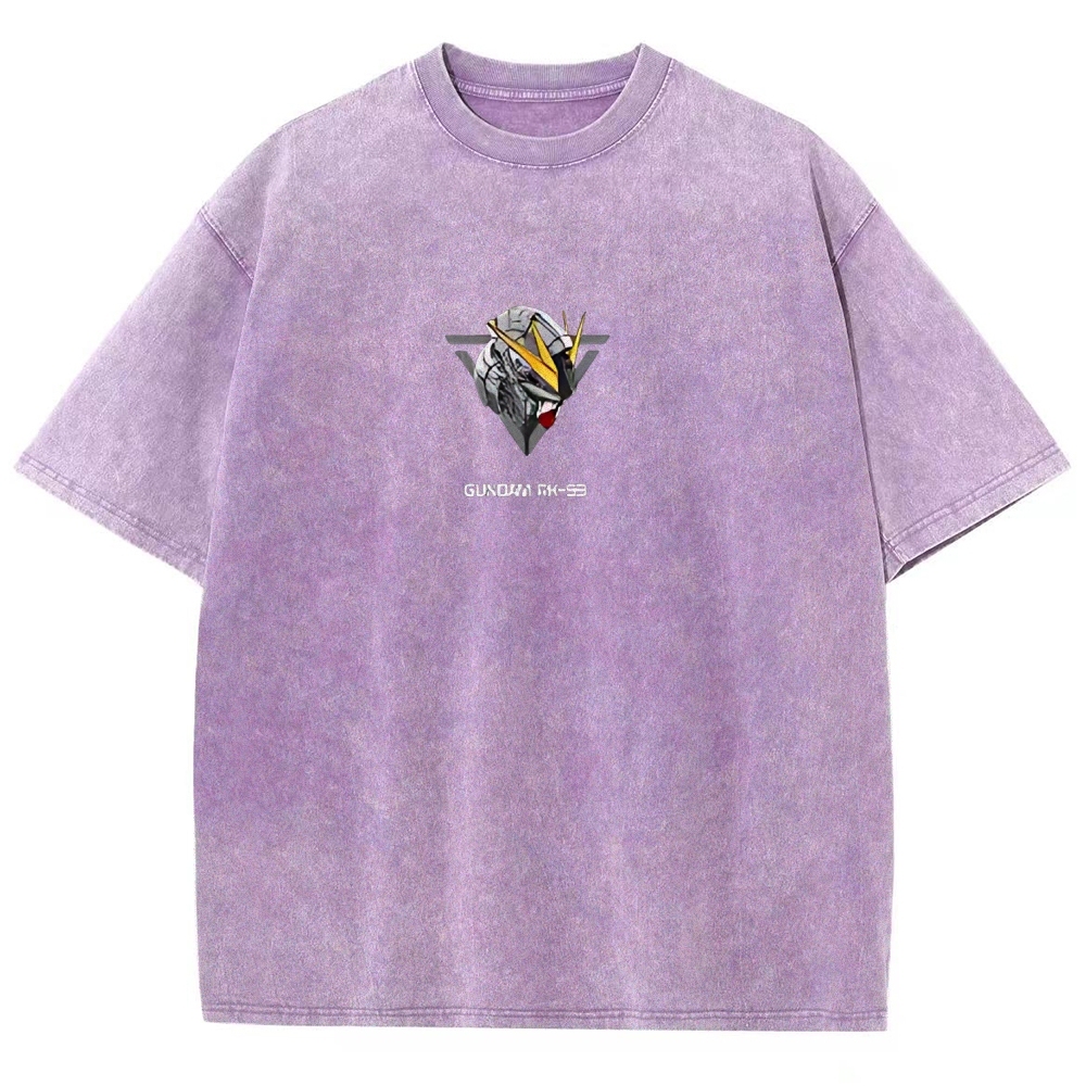 RX-93 V1 - Gundam | Unisex Fit Washed T-Shirt 2512000819