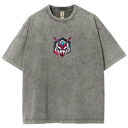 Gundam Astray Red Frame | Unisex Fit Washed T-Shirt 2512000824