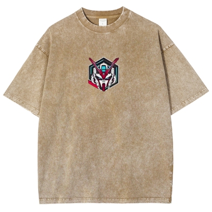 Gundam Astray Red Frame | Unisex Fit Washed T-Shirt 2512000824