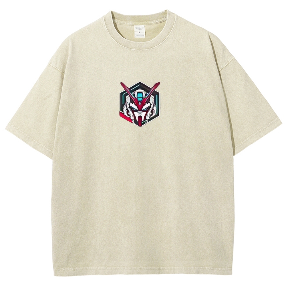Gundam Astray Red Frame | Unisex Fit Washed T-Shirt 2512000824
