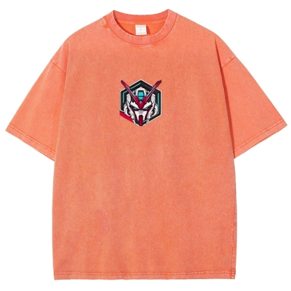 Gundam Astray Red Frame | Unisex Fit Washed T-Shirt 2512000824