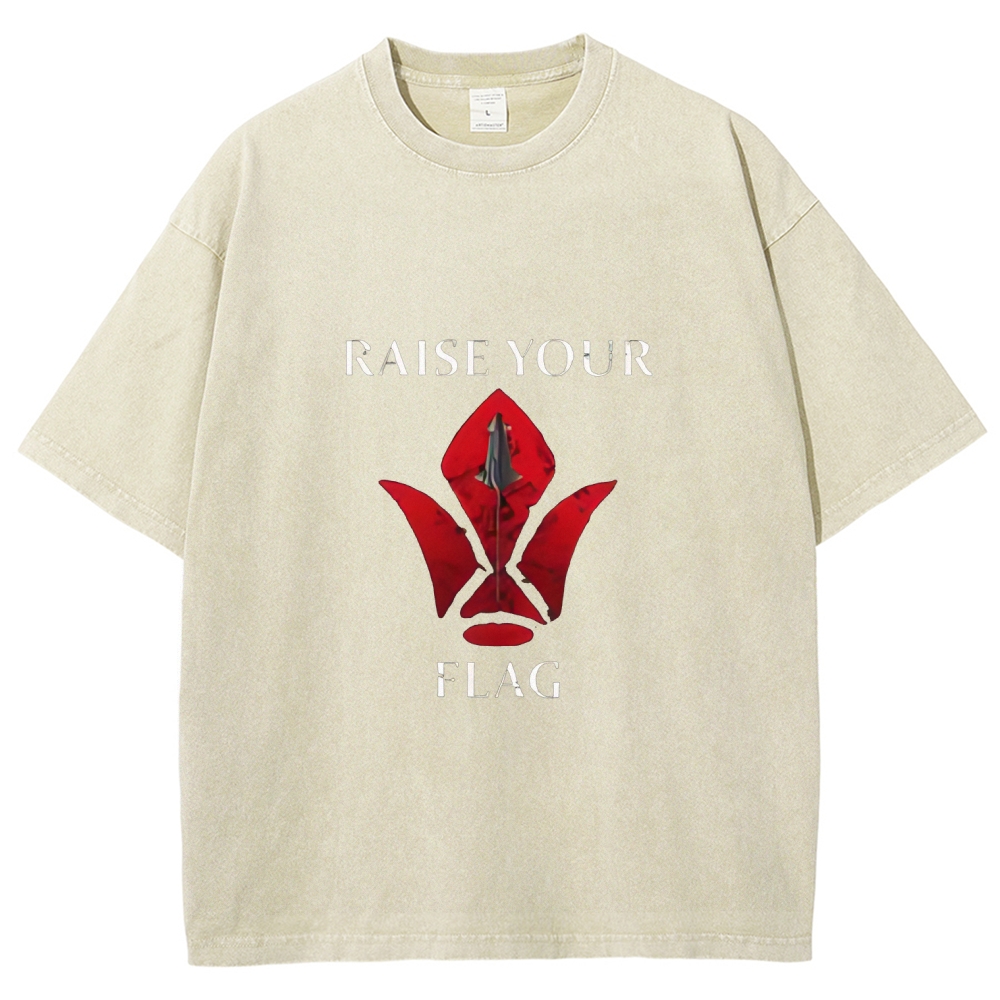 ASW-G-08 Gundam Barbatos Lupus Rex | Unisex Fit Washed T-Shirt 2512000840