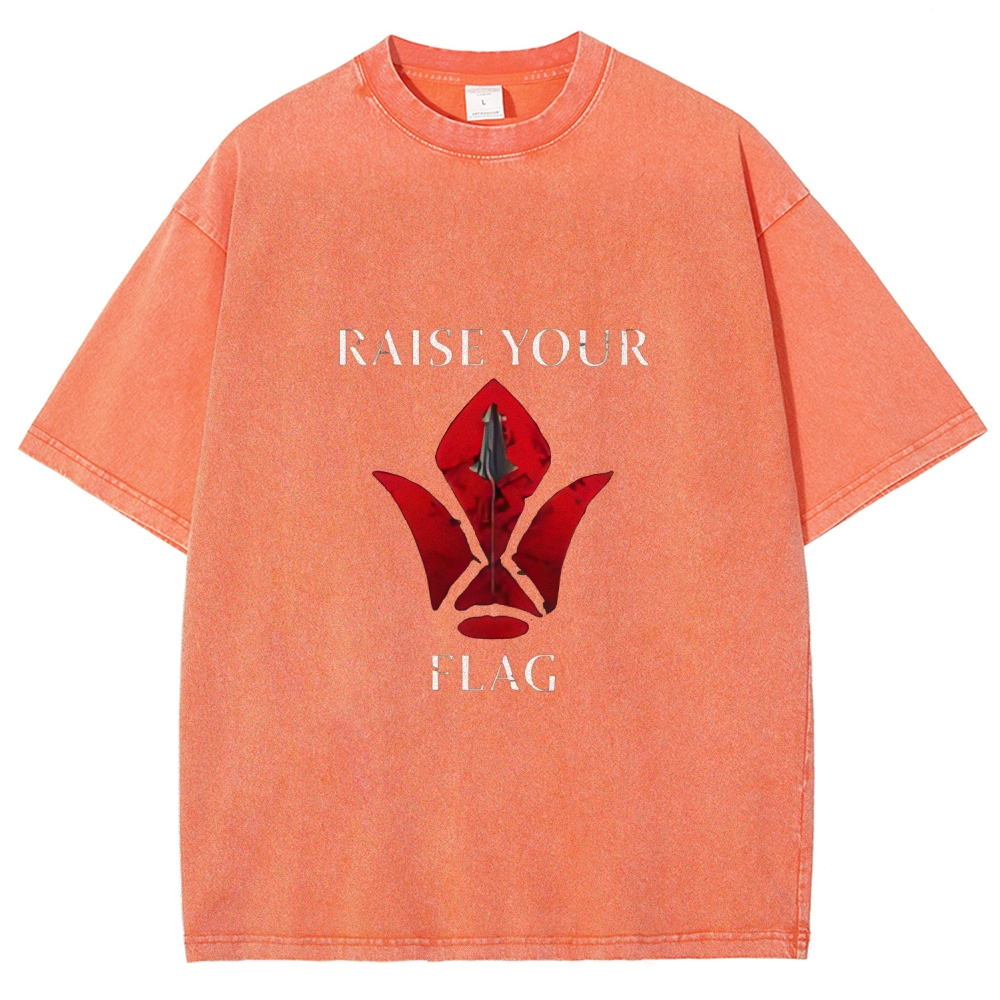 ASW-G-08 Gundam Barbatos Lupus Rex | Unisex Fit Washed T-Shirt 2512000840