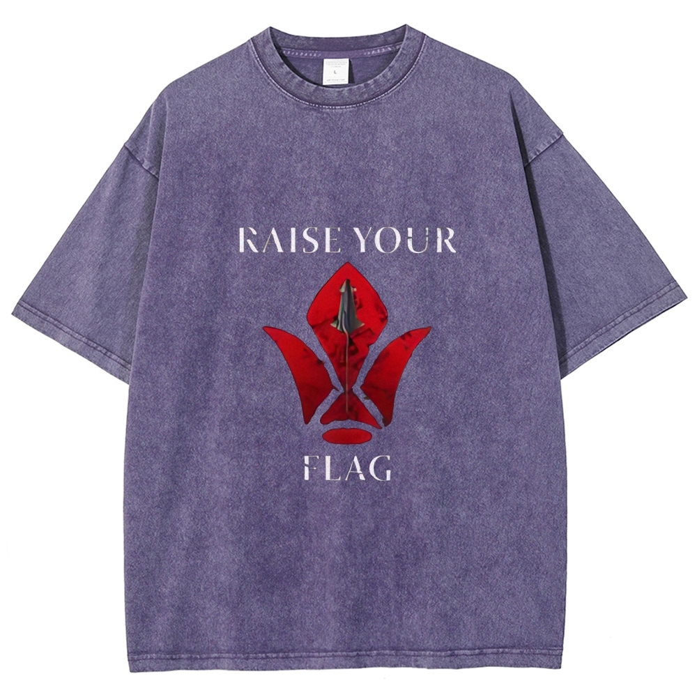 ASW-G-08 Gundam Barbatos Lupus Rex | Unisex Fit Washed T-Shirt 2512000840