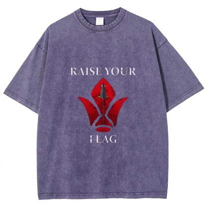 ASW-G-08 Gundam Barbatos Lupus Rex | Unisex Fit Washed T-Shirt 2512000840