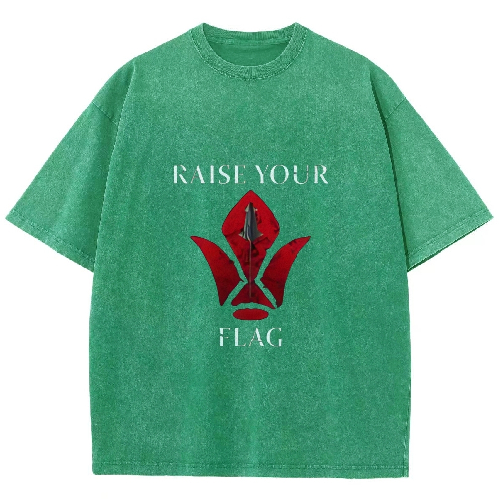 ASW-G-08 Gundam Barbatos Lupus Rex | Unisex Fit Washed T-Shirt 2512000840