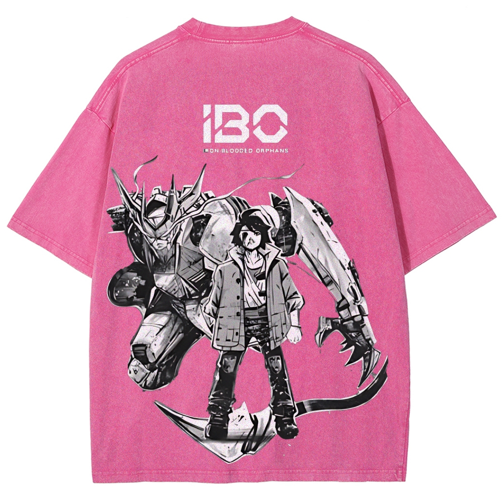ASW-G-08 Gundam Barbatos Lupus Rex | Unisex Fit Washed T-Shirt 2512000840