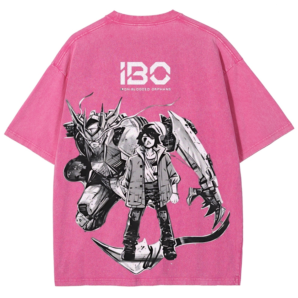 ASW-G-08 Gundam Barbatos Lupus Rex | Unisex Fit Washed T-Shirt 2512000840