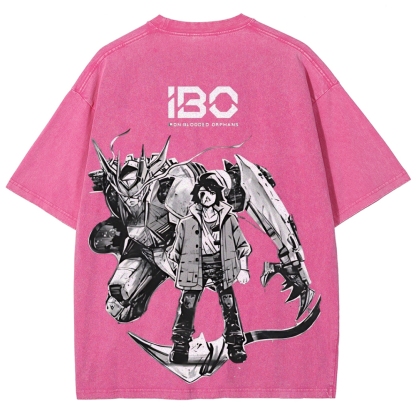 ASW-G-08 Gundam Barbatos Lupus Rex | Unisex Fit Washed T-Shirt 2512000840