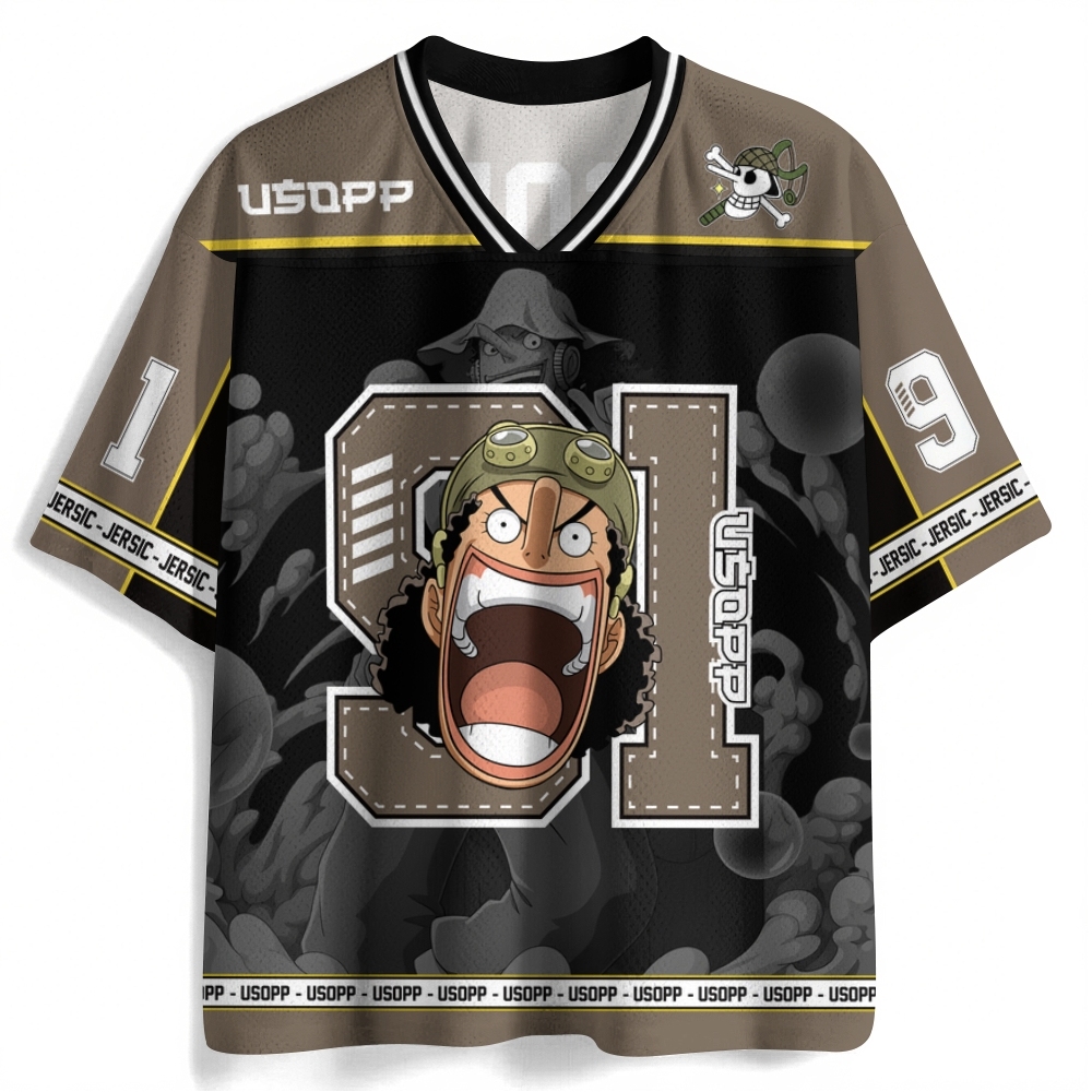 One Piece Anime Football Jersey