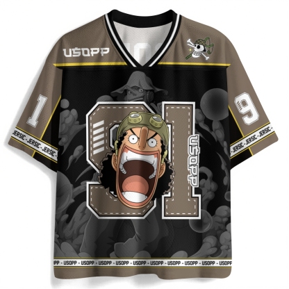 One Piece Anime Football Jersey
