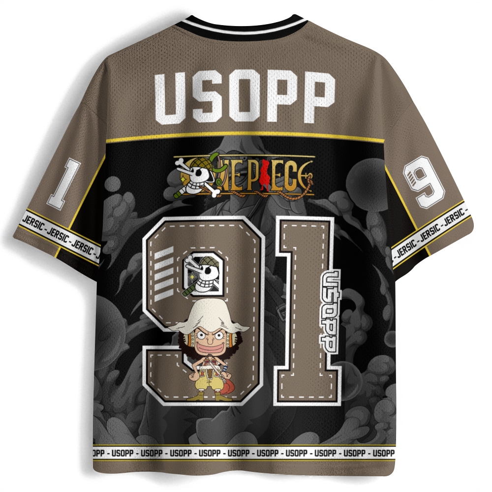 One Piece Anime Football Jersey