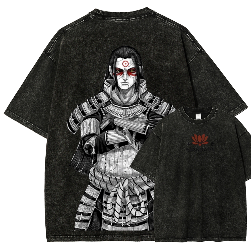 Naruto Hashirama Senju | Unisex Fit Washed T-Shirt 2512004028