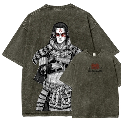 Naruto Hashirama Senju | Unisex Fit Washed T-Shirt 2512004028
