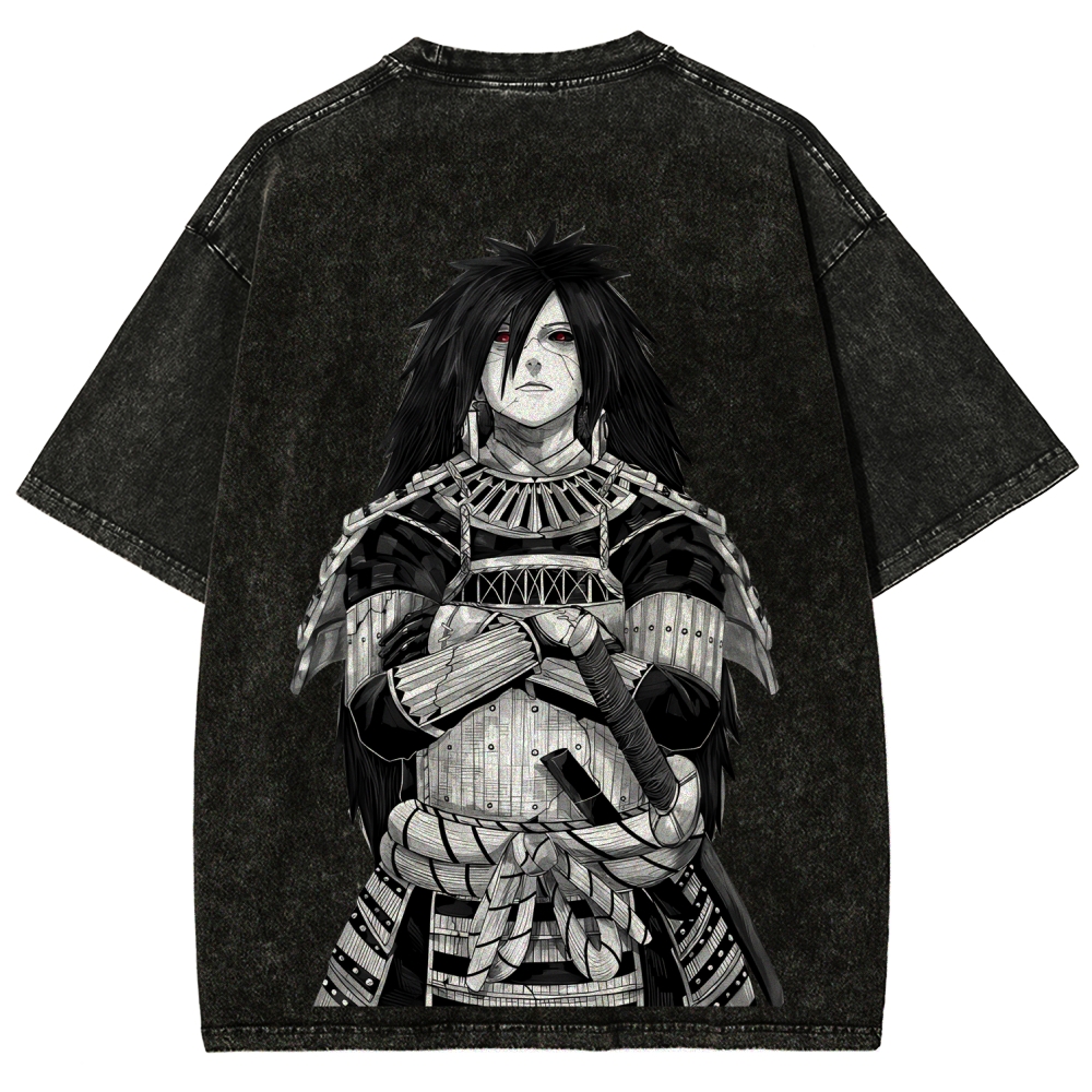 Naruto Uchiha Madara | Unisex Fit Washed T-Shirt 2512004225