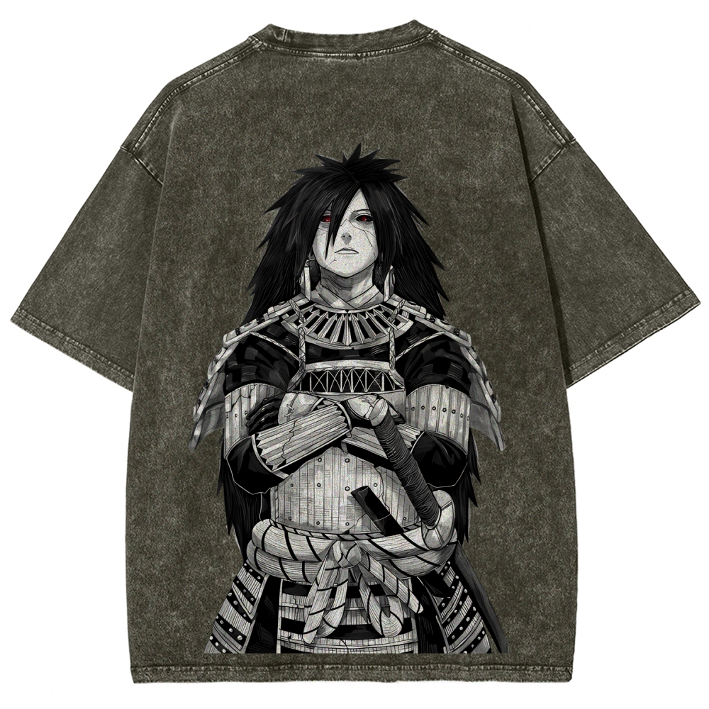 Naruto Uchiha Madara | Unisex Fit Washed T-Shirt 2512004225