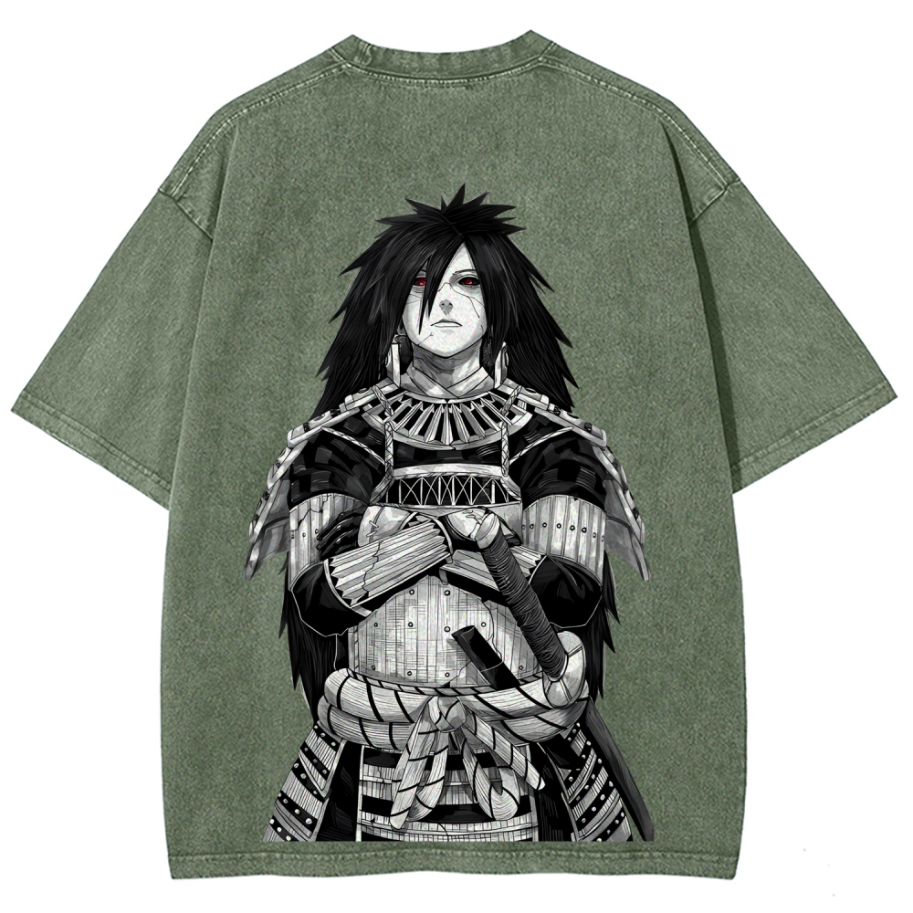 Naruto Uchiha Madara | Unisex Fit Washed T-Shirt 2512004225