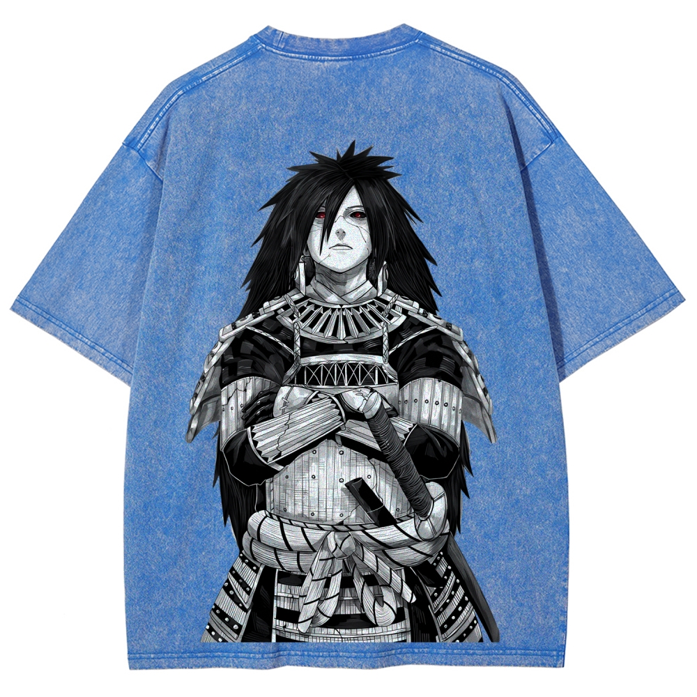 Naruto Uchiha Madara | Unisex Fit Washed T-Shirt 2512004225