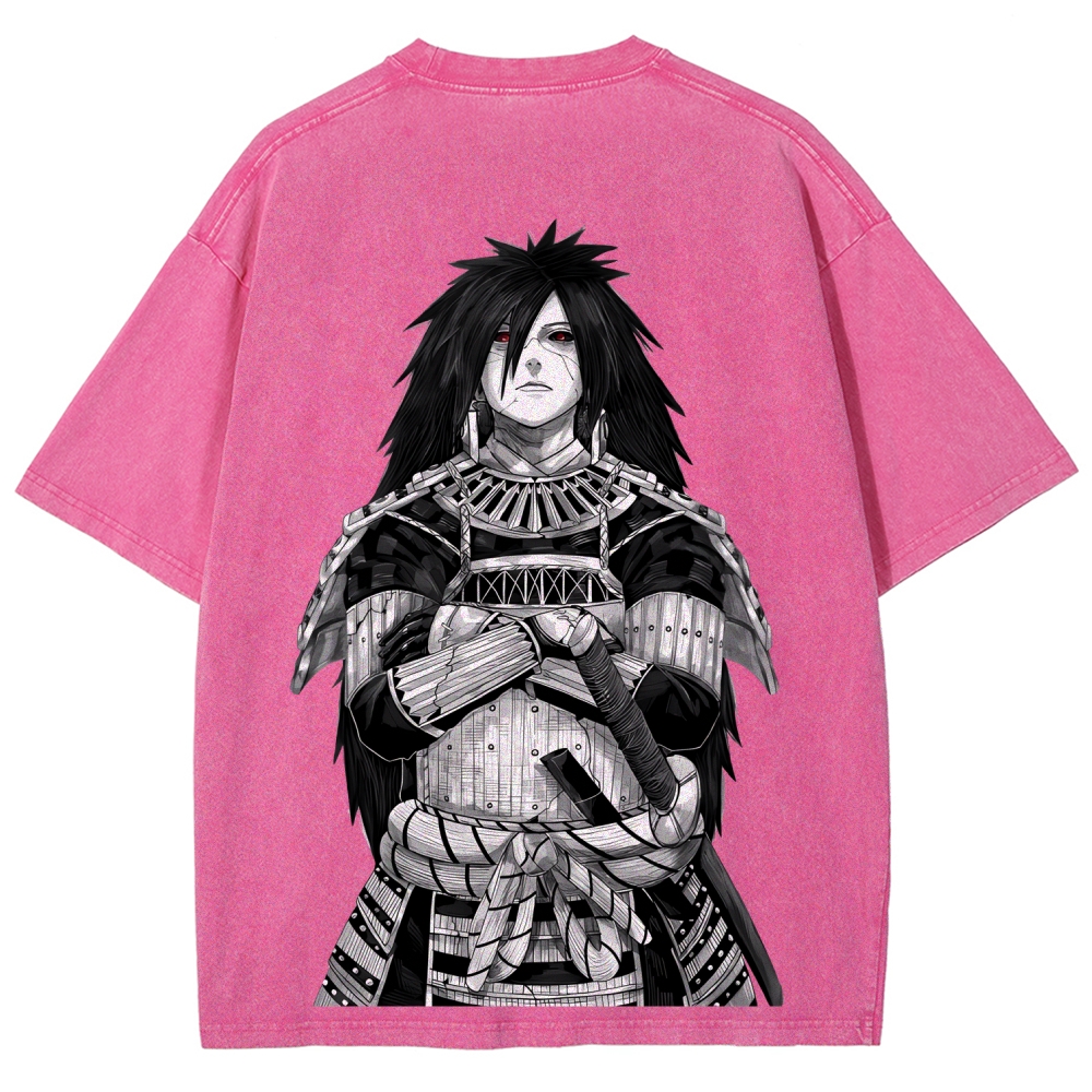 Naruto Uchiha Madara | Unisex Fit Washed T-Shirt 2512004225