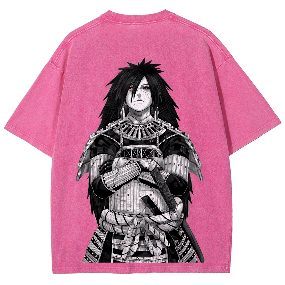 Naruto Uchiha Madara | Unisex Fit Washed T-Shirt 2512004225