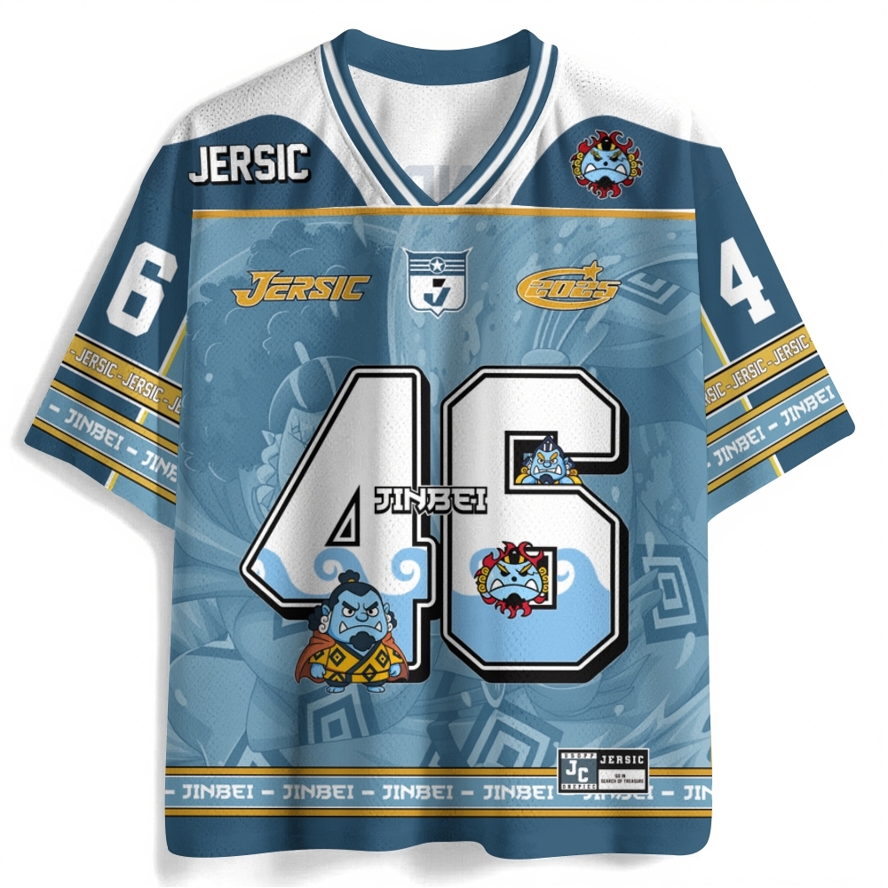 One Piece Anime Football Jersey