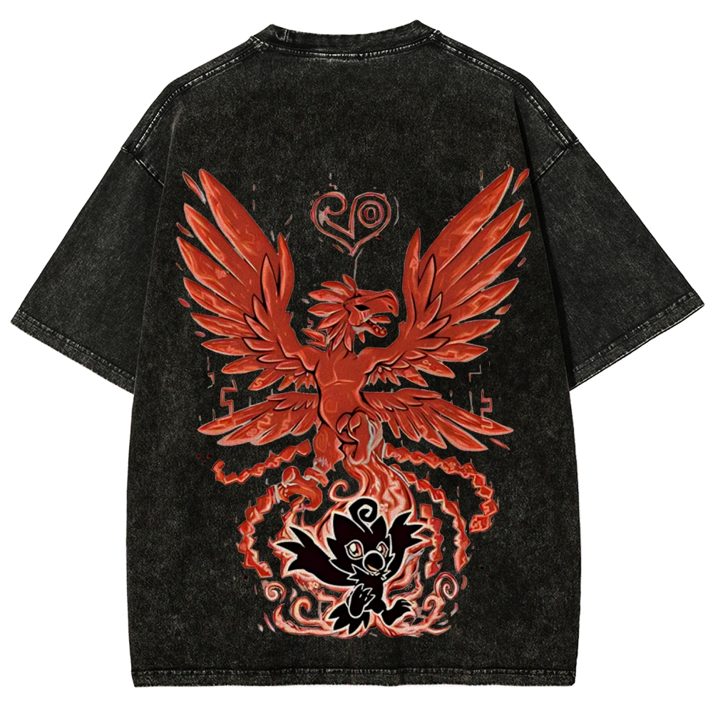 WarGreymon Digimon Adventure | Unisex Fit Washed T-Shirt