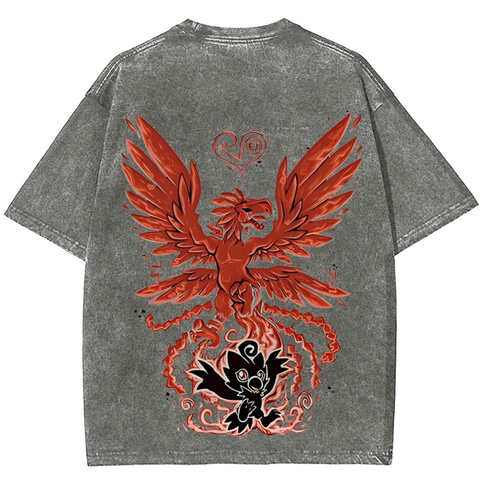 WarGreymon Digimon Adventure | Unisex Fit Washed T-Shirt