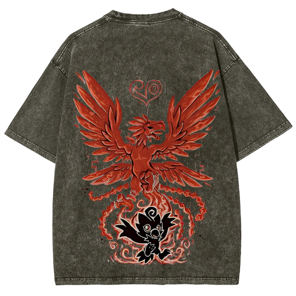 WarGreymon Digimon Adventure | Unisex Fit Washed T-Shirt