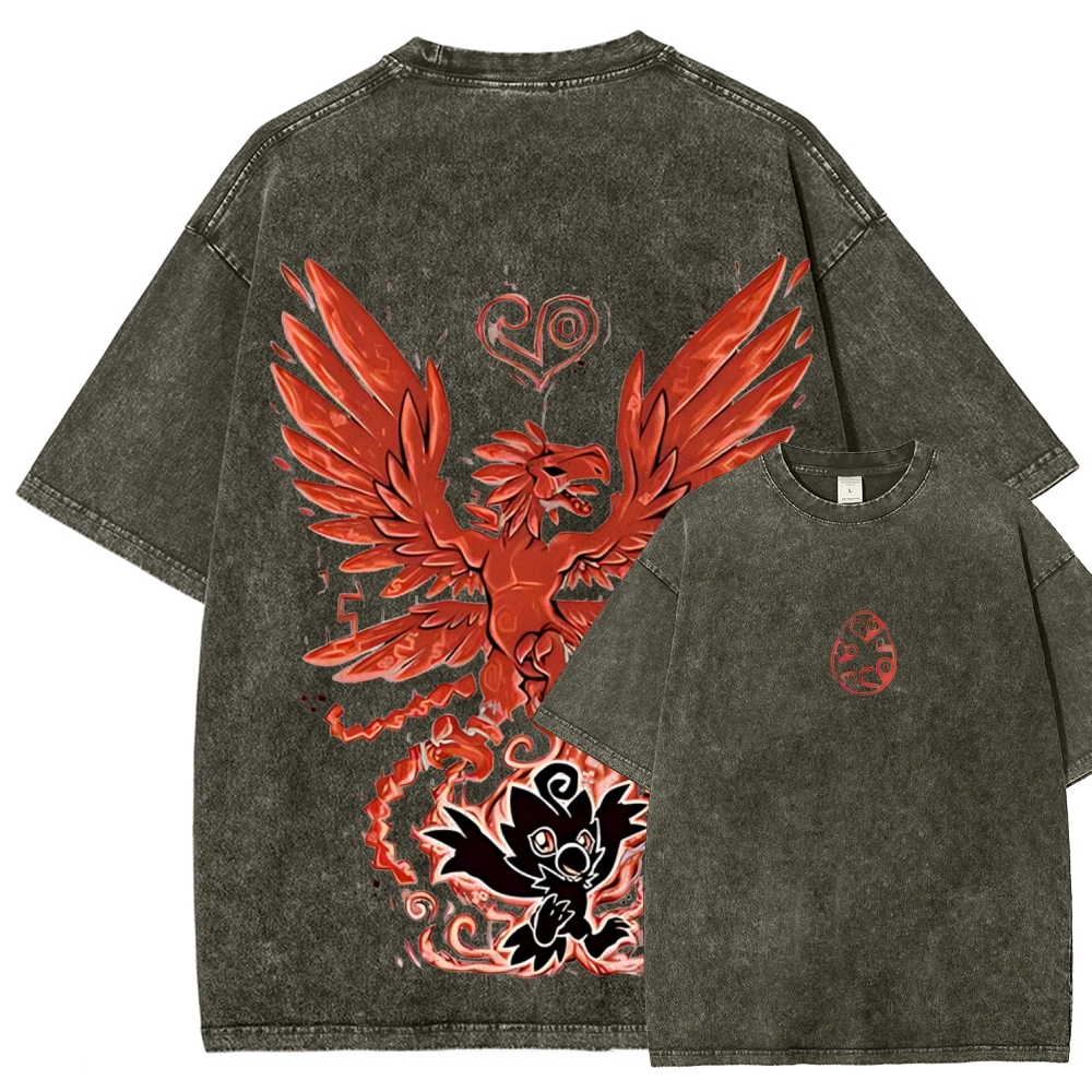 WarGreymon Digimon Adventure | Unisex Fit Washed T-Shirt