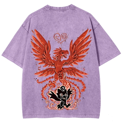WarGreymon Digimon Adventure | Unisex Fit Washed T-Shirt