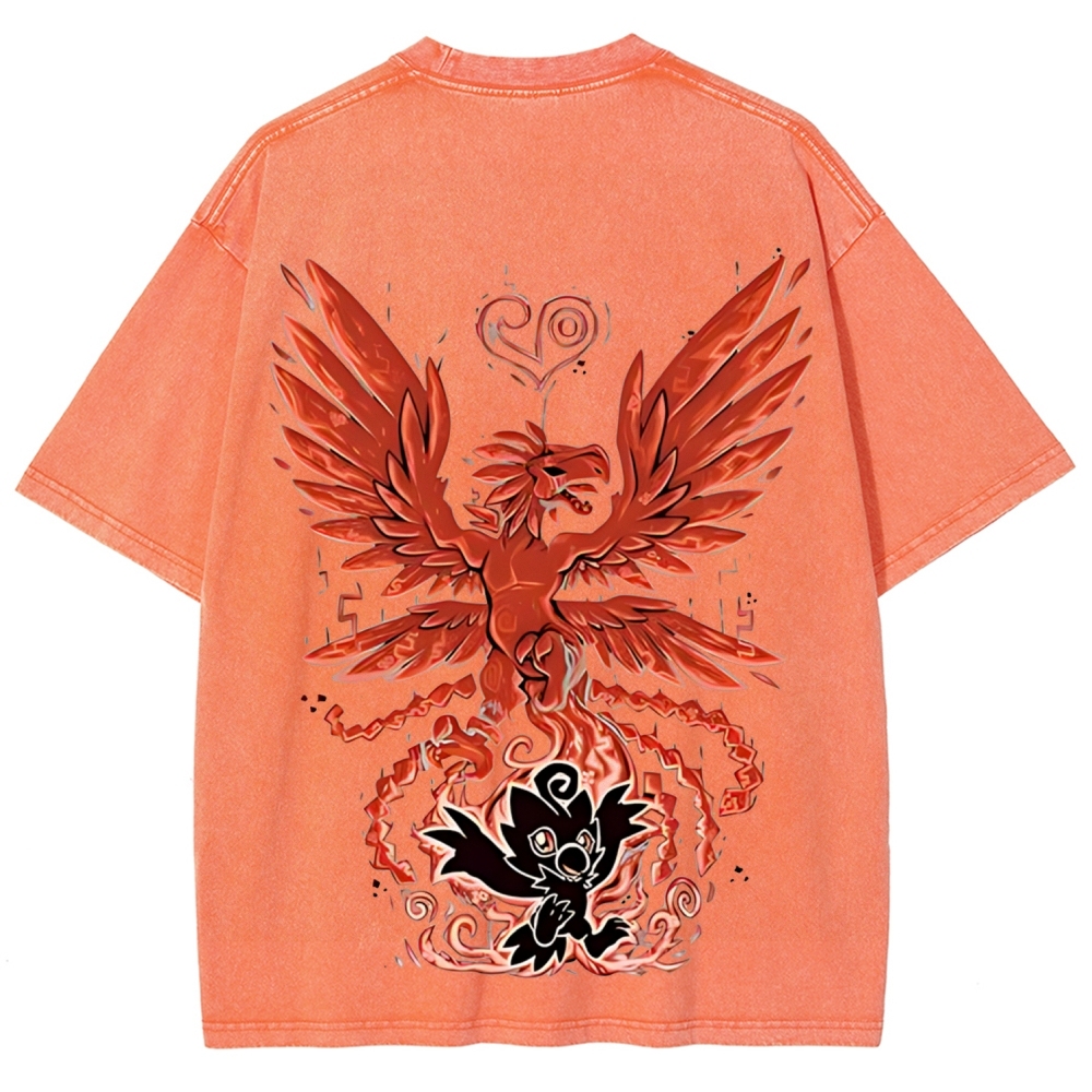 WarGreymon Digimon Adventure | Unisex Fit Washed T-Shirt
