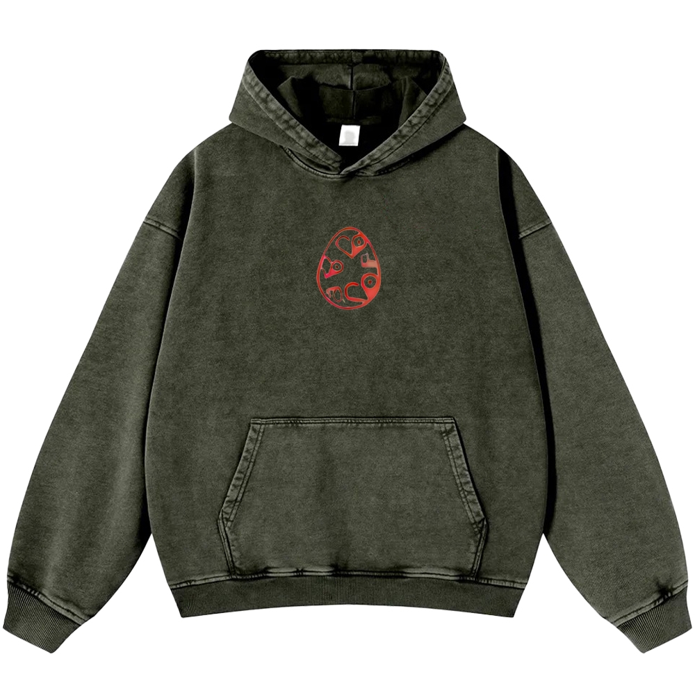 WarGreymon Digimon Adventure | Unisex Casual Printed Double-sided Washed Hoodie