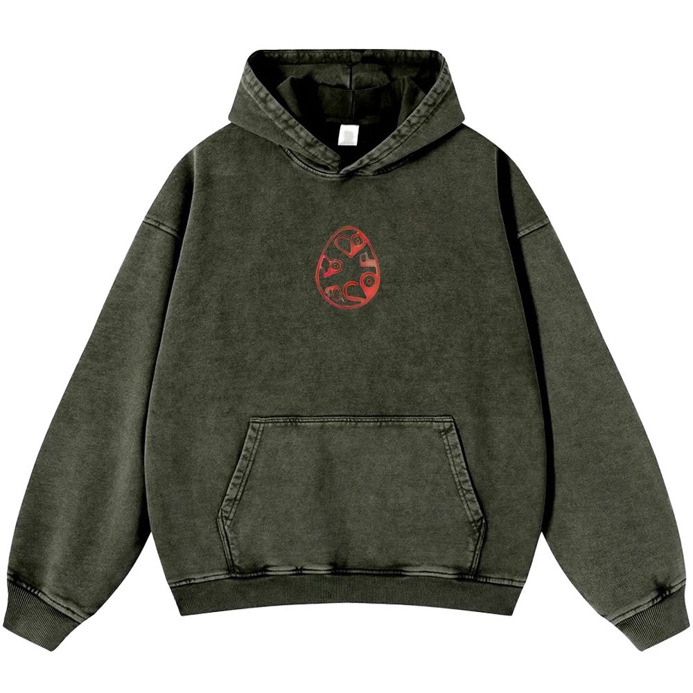 WarGreymon Digimon Adventure | Unisex Casual Printed Double-sided Washed Hoodie