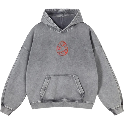 WarGreymon Digimon Adventure | Unisex Casual Printed Double-sided Washed Hoodie