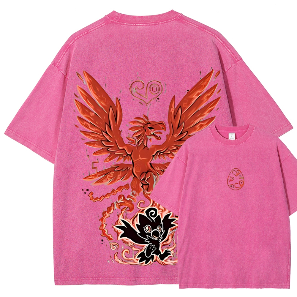 WarGreymon Digimon Adventure | Unisex Fit Washed T-Shirt