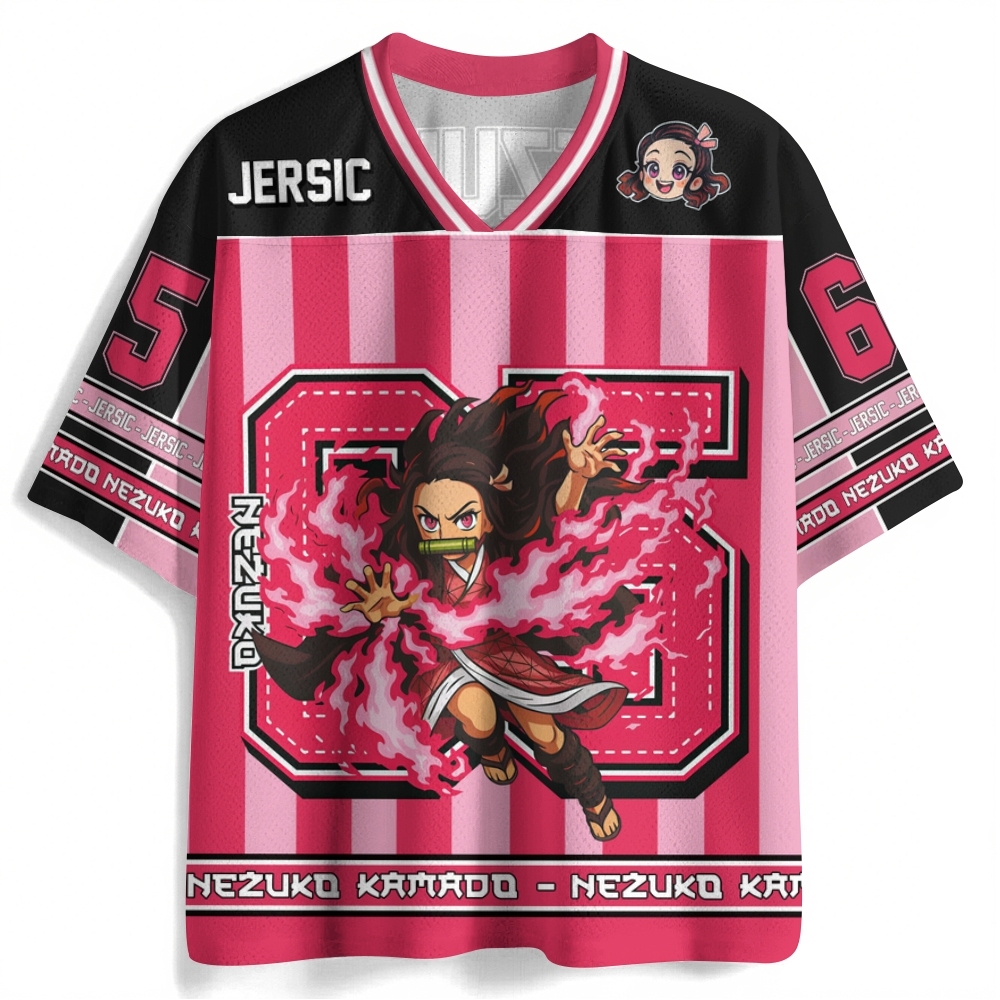 Demon Slayer Anime Football Jersey