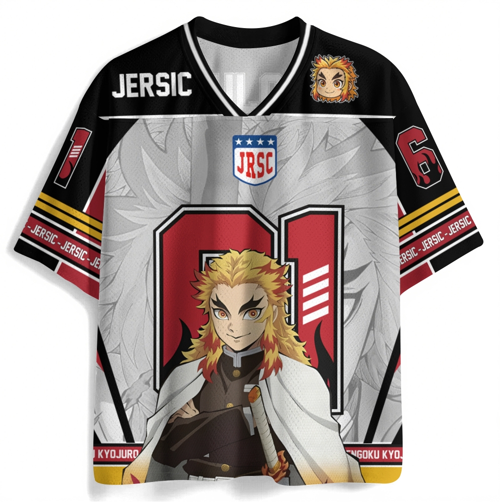 Demon Slayer Anime Football Jersey