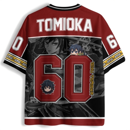 Demon Slayer Tomioka Giyuu Jersey