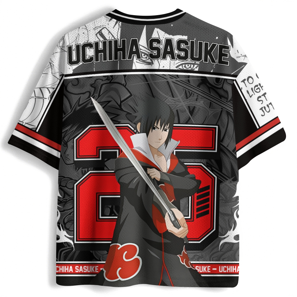 Naruto Uchiha Sasuke Jersey
