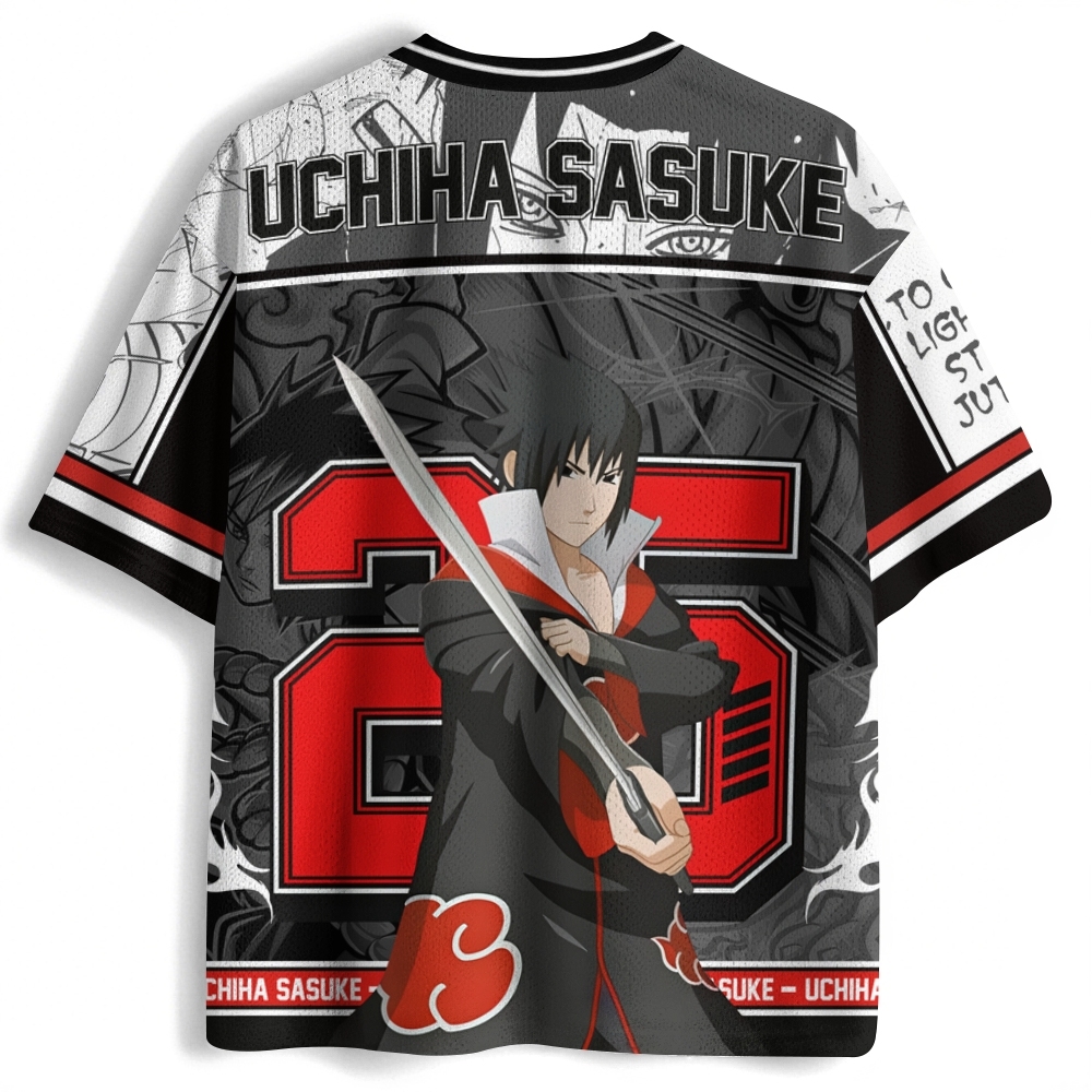 Naruto Uchiha Sasuke Jersey